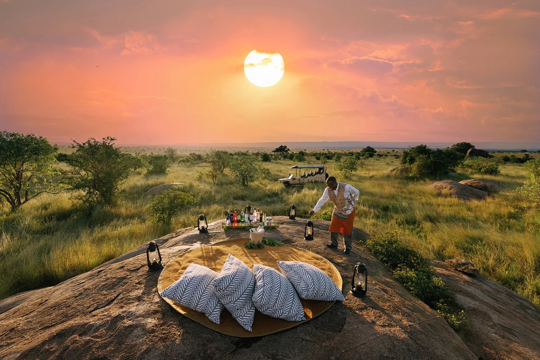 Serengeti Savannah Sunrise